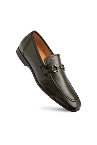 Mezlan 21749 Marinelli Men’s Shoes Deer Skin Slip-On horsebit Loafer (MZ3916)-AmbrogioShoes