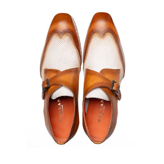 Mezlan 21876 Leather & Nubuck Single Monk-Strap-AmbrogioShoes