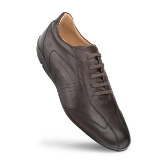 Mezlan 3016-R600 Men's Shoes Medium Brown Calf-Skin Leather Sneakers (MZ3380)-AmbrogioShoes