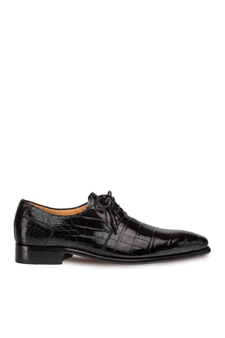 Mezlan 4574-J Moscow Alligator Plain Toe Derby (MZ3182)-AmbrogioShoes