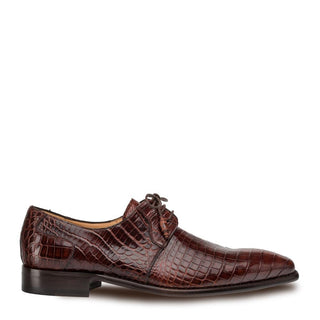 Mezlan 4574-J Moscow Alligator Plain Toe Derby (MZ3182)-AmbrogioShoes