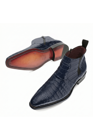 Mezlan 4715-F Blackmore Exotic Crocodile Boots (MZ3300)-AmbrogioShoes