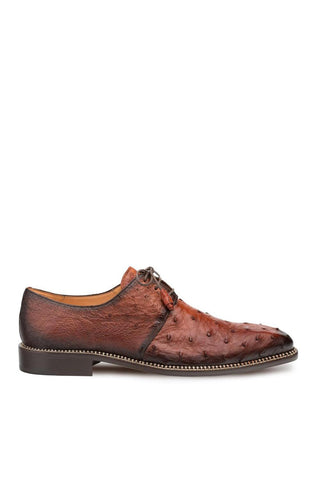 Mezlan 4732-S Tillson Exotic Ostrich Derby (MZ3302)-AmbrogioShoes
