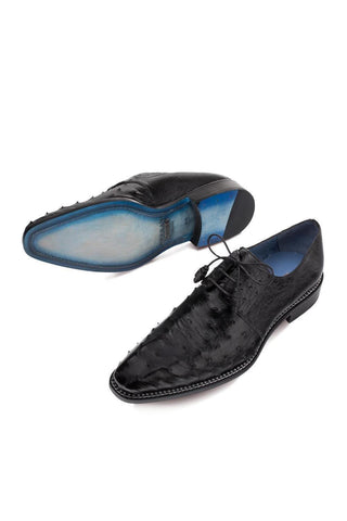 Mezlan 4732-S Tillson Exotic Ostrich Derby (MZ3302)-AmbrogioShoes