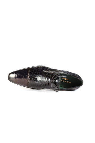 Mezlan 4818-J Alligator Skin Cap-Toe Derby (MZ3368)