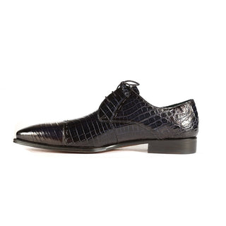 Mezlan 4818-J Exotic Alligator Skin Cap-Toe Derby (MZ3368)-AmbrogioShoes