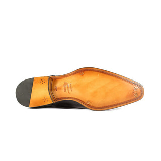 Mezlan 4818-J Men's Shoes Gray Exotic Alligator Skin Cap-Toe Derby Oxfords (MZS3390)-AmbrogioShoes