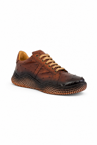 Mezlan 4970-S Exotic Ostrich-Skin Sneakers (MZ3672)