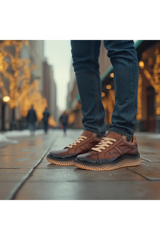 Mezlan 4970-S Exotic Ostrich-Skin Sneakers (MZ3672)-AmbrogioShoes