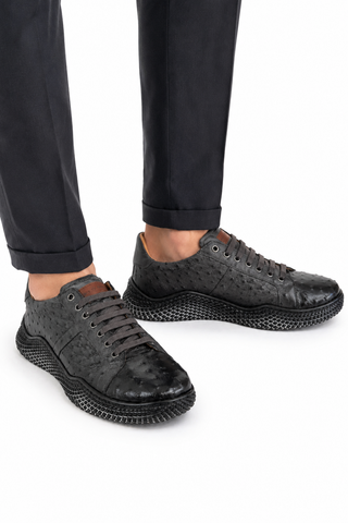 Mezlan 4970-S Ostrich-Skin Sneakers (MZ3672)