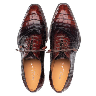 Mezlan 50115-F Pueblo Exotic Crocodile Oxford (MZ3792)-AmbrogioShoes