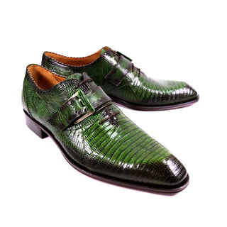 Mezlan 50173-L Exotic Lizard Skin Oxford (MZ3923)-AmbrogioShoes