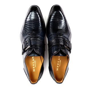 Mezlan 50173-L Exotic Lizard Skin Oxford (MZ3923)-AmbrogioShoes