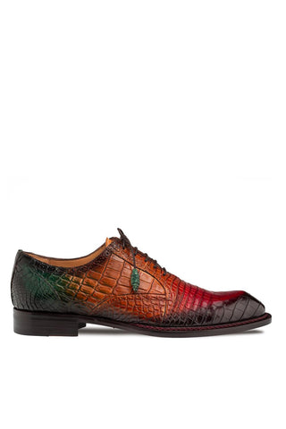 Mezlan 50194-J Marble Alligator Skin Oxford (MZ3921)