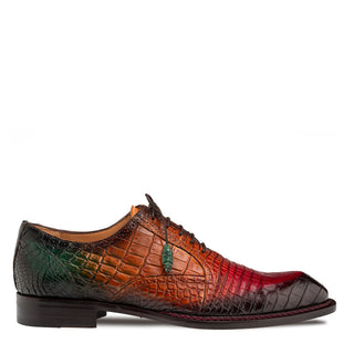 Mezlan 50194-J Marble Men's Shoes Exotic Alligator Skin Oxford (MZ3921)-AmbrogioShoes