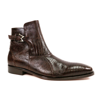 Mezlan 50228-L Exotic Lizard Skin Buckle Boot (MZ3925)-AmbrogioShoes