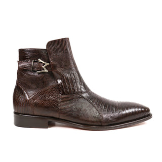 Mezlan 50228-L Men's Shoes Exotic Lizard Skin Buckle Boot (MZ3925)-AmbrogioShoes