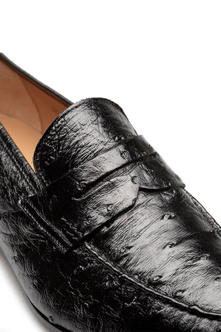 Mezlan 50281-S Ostrich Penny Loafer