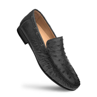 Mezlan 7318-S-RX612 Men's Shoes Exotic Ostrich Dress Moccasin Loafers (MZ3496)-AmbrogioShoes