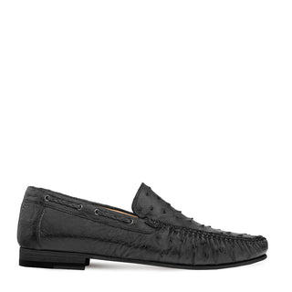 Mezlan 7318-S-RX612 Men's Shoes Exotic Ostrich Dress Moccasin Loafers (MZ3496)-AmbrogioShoes