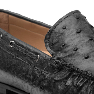 Mezlan 7318-S-RX612 Men's Shoes Ostrich Moccasin Loafers (MZ3496)-AmbrogioShoes