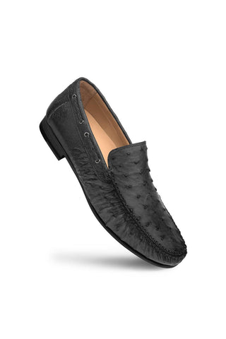 Mezlan 7318-S-RX612 Ostrich Moccasin Loafer