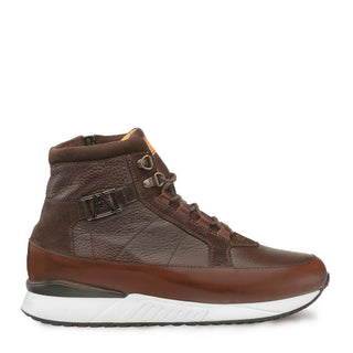 Mezlan 9776 Cardew Men's Shoes Brown Deer-Skin / Suede / Calf-Skin Leather Sneakers (MZ3287)-AmbrogioShoes