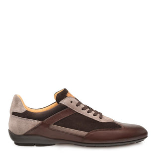 Mezlan 9827 Landguard Men's Shoes Brown Combination Suede / Calf-Skin Leather Casual Sneakers (MZ3268)-AmbrogioShoes