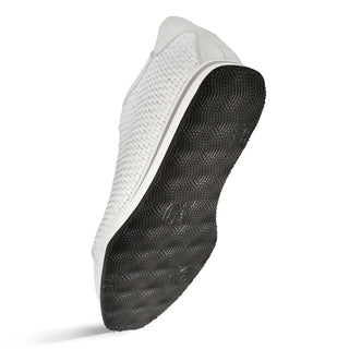 Mezlan A20301 Men's Shoes Woven / Calf-Skin Leather Casual Derby Sneakers (MZ3523)-AmbrogioShoes