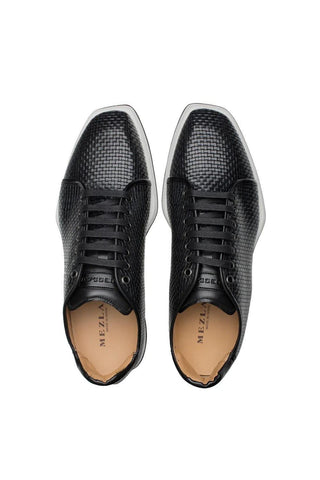 Mezlan A20301 Woven / Leather Casual Derby Sneakers (MZ3523)