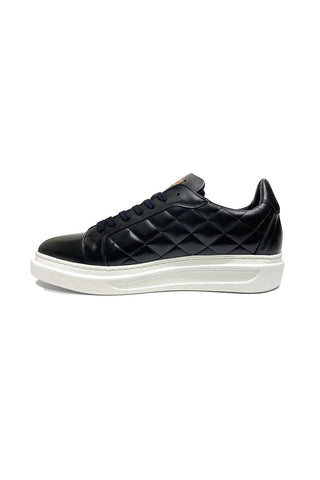 Mezlan A20456 Quilted Leather Casual Sneakers (MZ3545)