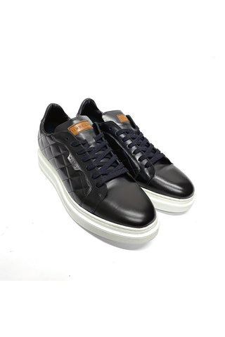 Mezlan A20456 Quilted Leather Casual Sneakers (MZ3545)