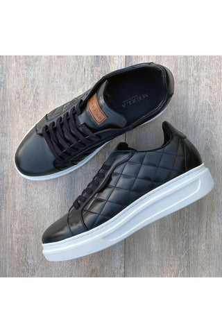 Mezlan A20456 Quilted Leather Casual Sneakers (MZ3545)