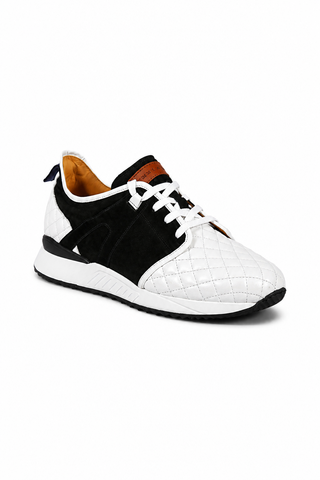 Mezlan A20742 Suede / Quilted Leather Casual Sneakers (MZ3639)