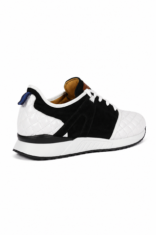 Mezlan A20742 Suede / Quilted Leather Casual Sneakers (MZ3639)