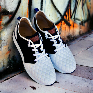 Mezlan A20742 Suede / Quilted Leather Casual Sneakers (MZ3639)-AmbrogioShoes