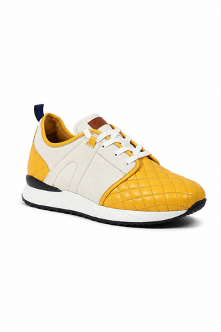 Mezlan A20742 Suede / Quilted Leather Casual Sneakers (MZ3639)