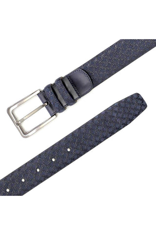 Mezlan AO10359 Men's Textured Suede Belts (MZB1027)-AmbrogioShoes