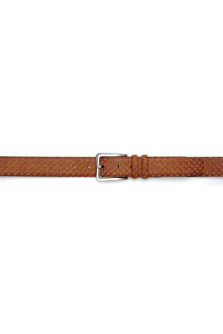 Mezlan AO10359 Men's Textured Suede Belts (MZB1027)-AmbrogioShoes