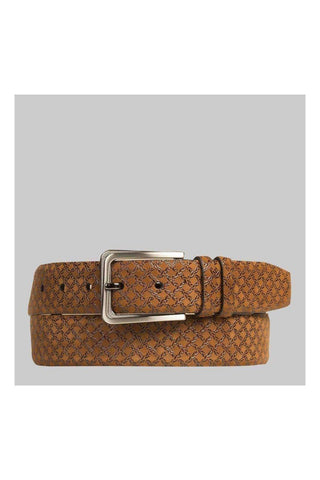 Mezlan AO10359 Men's Textured Suede Belts (MZB1027)