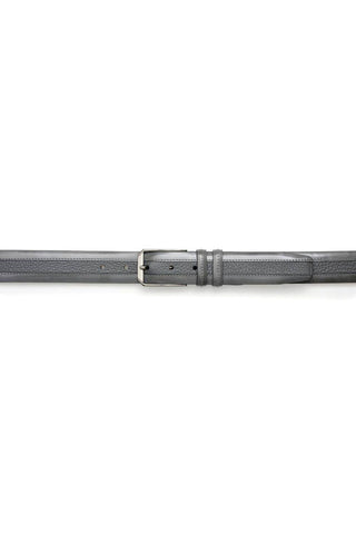 Mezlan AO11113 Men's Leather & Deer-Skin Leather Belt (MZB1156)