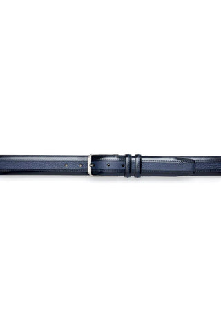 Mezlan AO11113 Men's Leather & Deer-Skin Leather Belt (MZB1156)