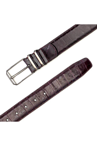 Mezlan AO11115 Men's Crocodile Skin Belt (MZB1153)