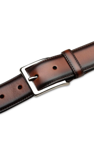 Mezlan AO11522 Classic Patina Leather Men's Belt (MZB1235)