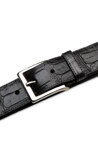 Mezlan AO11523 Men's Crocodile Skin Belt (MZB1240)
