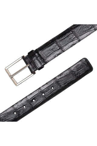 Mezlan AO11523 Men's Crocodile Skin Belt (MZB1240)