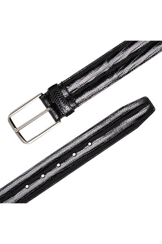 Mezlan AO11530 Men's Lizard Skin Belt (MZB1243)
