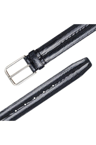 Mezlan AO11530 Men's Lizard Skin Belt (MZB1243)