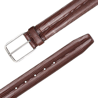 Mezlan AO11530 Sport Classic Exotic Lizard Skin Men's Belt (MZB1244)-AmbrogioShoes