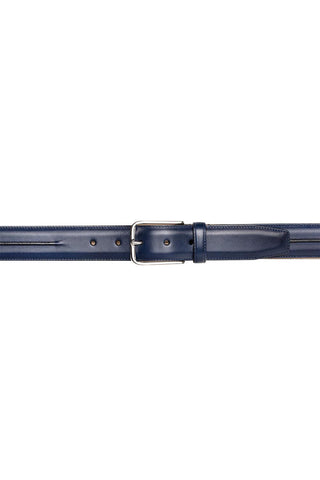 Mezlan AO11532 Men's Center Piped Leather Belts (MZB1249)